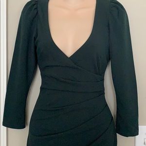 Dark Green Midi Dress